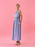 Mavi Regular Fit Keten Elbise