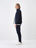 Lacivert Regular Fit Pamuklu Sweatmont
