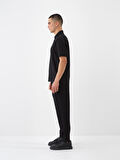 Siyah Regular Fit  Jogger Pantolon