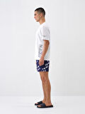 Xint Lacivert Regular Fit Deniz Şortu