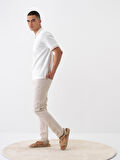 Naturel Slim Fit Pamuklu Pantolon