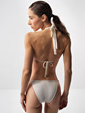 Xint Beyaz Slim Fit Bikini Alt