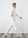 Xint Ekru Pamuk Dokulu Slim Fit Sweat Pantolon
