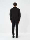 Xint Siyah Formunu Koruyan Regular Fit Mont