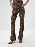 Xint Camel Pamuk Dokulu Regular Fit Pantolon