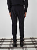 Xint Lacivert Esnek Dokulu Regular Fit Jogger Pantolon