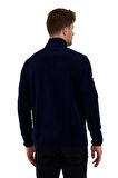 Adams Erkek Rahat İçi Ve Dışı Polarlı Isı Koruyan Fermuarlı Polar Sweatshirt