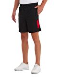 Siyah Polyester Erkek Spor Şort
