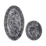 Alanur Salina Oval Cotton Makarnalı 2 Li Paspas