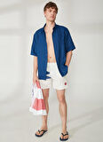 Murphy&Nye Beyaz Erkek Şort Mayo BURGEE SHORT