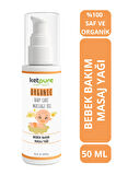 Rahatlatıcı Bebek Bakım ve Masaj Yağı Organik ve Doğal İçerik 50 ML