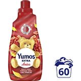 Yumoş Extra Amber Konsantre 60 Yıkama Yumuşatıcı 1.44 lt