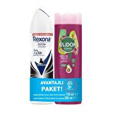 Rexona Deodorant Invisible Black White 150 Ml + Elidor 200 Ml Güçlü&Parlak