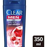 Clear Men Hızlı Stil 2Si1 Arada Kepeğe Karşı Etkili Şampuan 350 Ml