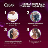 Clear Şampuan Kepeğe Karşı Etkileyici Besleyici Yumuşak Parlak Kiraz Çiçeği Esansı 600 Ml