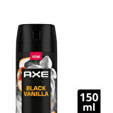 Axe Premium Collection Black Vanilla Erkek Sprey Deodorant 150ML