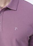 Polo Yaka Düz Lila Erkek T-Shirt NOBRO K CEPSIZ