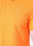 Fabrika Polo Yaka Düz Mercan Erkek T-Shirt LEGOLAS Y