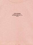 Limon Baskılı Kız Çocuk Pembe Sweatshırt BSC GIRL 20