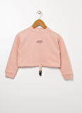Limon Baskılı Kız Çocuk Pembe Sweatshırt BSC GIRL 20