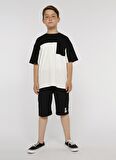Limon Desenli Siyah Erkek Çocuk T-Shirt BLOCK BOY