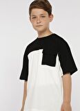 Limon Desenli Siyah Erkek Çocuk T-Shirt BLOCK BOY