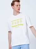 Limon T-Shirt, 2XL, Beyaz