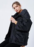 Fabrika Siyah Kadın Mont LF-160309