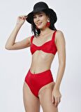 Fabrika Bikini Üst, 42, Kırmızı