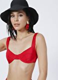 Fabrika Bikini Üst, 42, Kırmızı