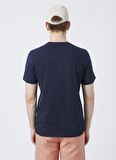 Aeropostale Bisiklet Yaka Baskılı Lacivert Erkek T-Shirt E-PERFECTION