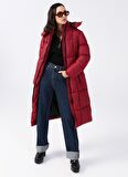 Fabrika Comfort Bordo Kadın Mont CM-DENDER