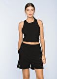 Kadın Siyah Şort K-JUNIMON