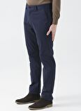 Fabrika Comfort Düşük Bel Dar Paça Lacivert Erkek Chino Pantolon CM PNT 605