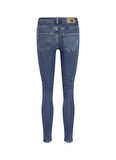 Denim Trip Normal Bel Dar Paça Skinny Fit Koyu İndigo Kadın Denim Pantolon DTK226 Koyu Indigo