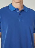 Fabrika Polo Yaka Düz Saks Erkek T-Shirt CHESTER