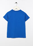 Limon Saks Erkek Çocuk Bisiklet Yaka Kısa Kollu Baskılı T-Shirt SAILS BOY-23