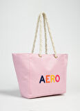 Aeropostale Pembe Kadın 50x28x15 Plaj Çantası PUNCH-ACIRE