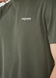 Discovery Expedition Haki Erkek Bisiklet Yaka Kısa Kollu Relaxed Baskılı T-Shirt PERTA