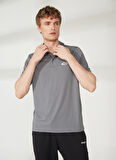 Antrasit Erkek Polo Yaka Kısa Kollu Polo T-Shirt IMAGE