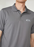 Antrasit Erkek Polo Yaka Kısa Kollu Polo T-Shirt IMAGE