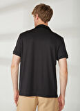 Siyah Erkek Polo Yaka Kısa Kollu Relaxed Polo T-Shirt NEWPOLO