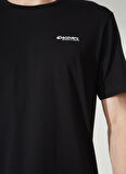 Discovery Expedition Siyah Erkek Bisiklet Yaka Kısa Kollu Relaxed Baskılı T-Shirt SAWA