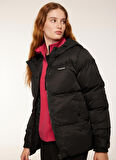 New Brand Siyah Kadın Mont W-HAKO