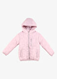 Pembe Kız Çocuk Dik Yaka Standart Fit Kapitone Mont C3WG-MNT07