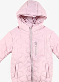 Pembe Kız Çocuk Dik Yaka Standart Fit Kapitone Mont C3WG-MNT07