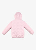 Pembe Kız Çocuk Dik Yaka Standart Fit Kapitone Mont C3WG-MNT07