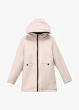 Pembe Kız Çocuk Kapüşon Yaka Standart Fit Kaban C3WG-MNT01