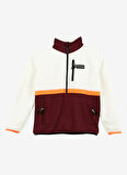 Beyaz Erkek Çocuk Dik Yaka Sweatshirt D3WB-SWT11