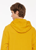 Hardal Erkek Kapüşonlu Nakışlı Sweatshirt D3WM-SWT28